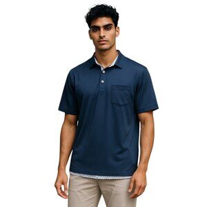 Foot Joy  Blue Golf Shirt - Men's Large